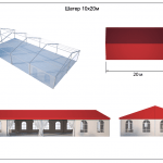 Шатер большой 10х20